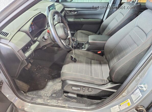 7FARS6H60TE028212 2026 HONDA CR-V Gray Vista interior delantera