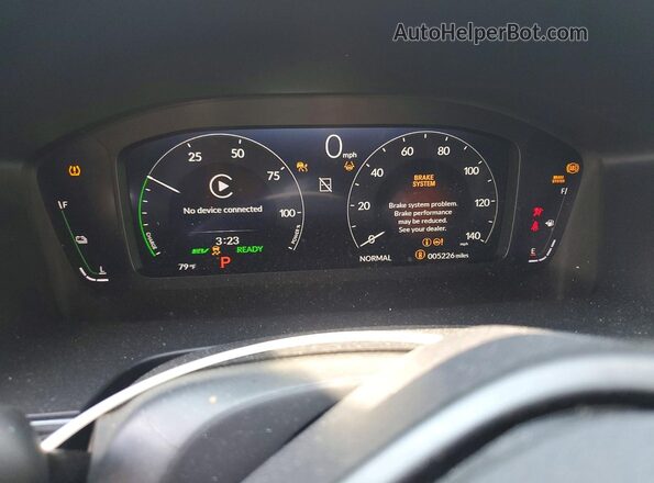 7FARS6H61TE011080 2026 HONDA CR-V Gray Սարքավորումների վահանակի տեսք