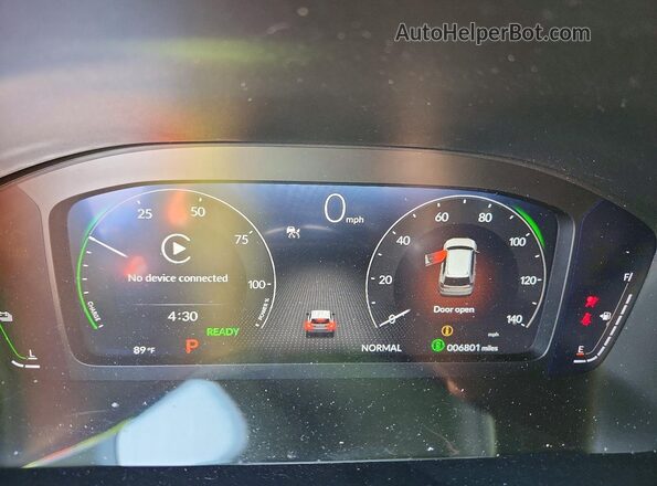 7FARS6H62TE001660 2026 HONDA CR-V Gray Սարքավորումների վահանակի տեսք