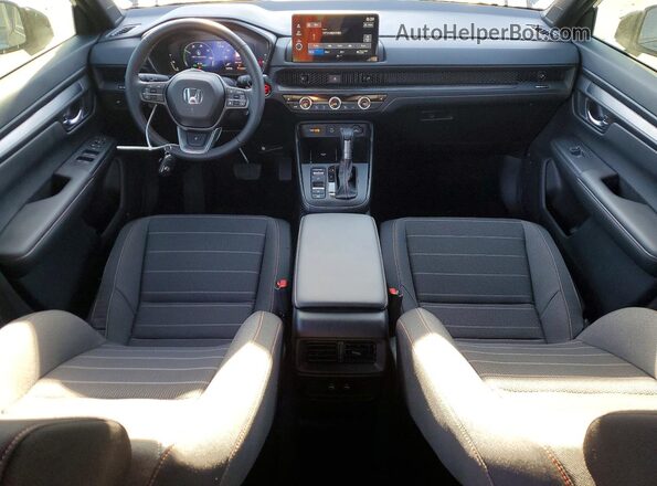 7FARS6H65TE024088 2026 HONDA CR-V Blue Widok deski rozdzielczej