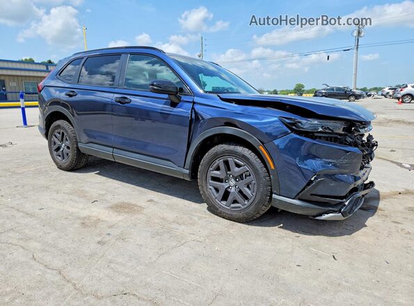 7FARS6H65TE055938 2026 HONDA CR-V Blue Передня права чверть