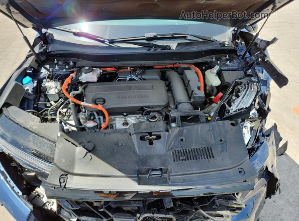 7FARS6H65TE055938 2026 HONDA CR-V Blue Вид підкапотного простору