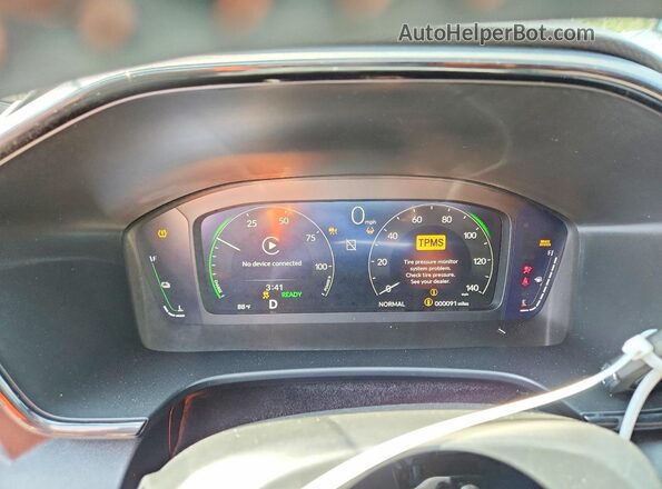 7FARS6H66TE143994 2026 HONDA CR-V Green Instrument cluster view