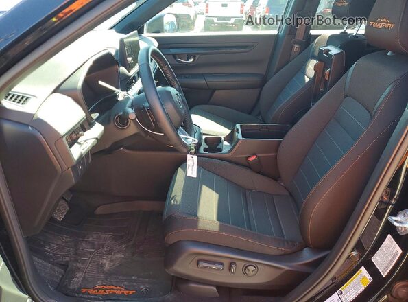 7FARS6H67TE039675 2026 HONDA CR-V Black Вид салону спереду