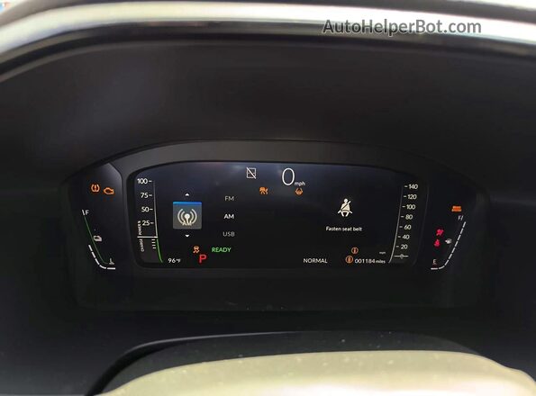 7FARS6H69TE013823 2026 HONDA CR-V White Вид панелі приладів