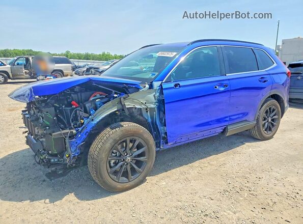 7FARS6H80SE079452 2025 HONDA CR-V Blue უკანა მარცხენა