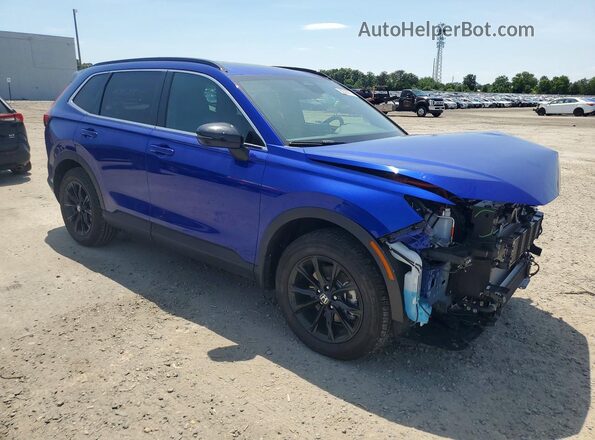 7FARS6H80SE079452 2025 HONDA CR-V Blue ხელსაწყოთა პანელის ხედი