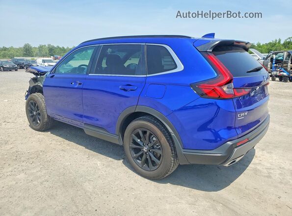 7FARS6H80SE079452 2025 HONDA CR-V Blue უკანა ხედი