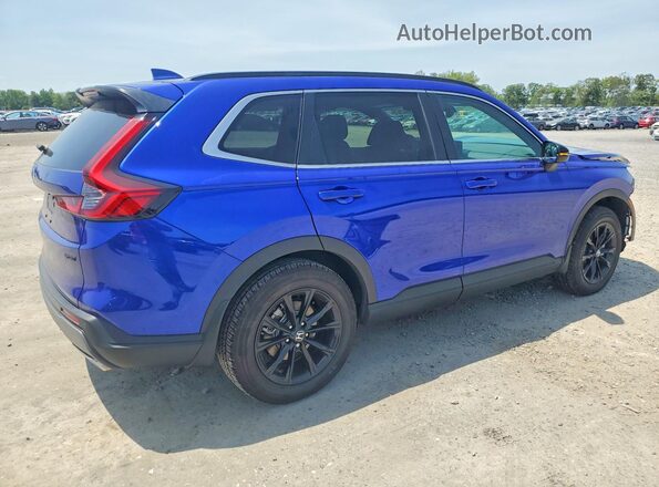 7FARS6H80SE079452 2025 HONDA CR-V Blue წინა სალონის ხედი