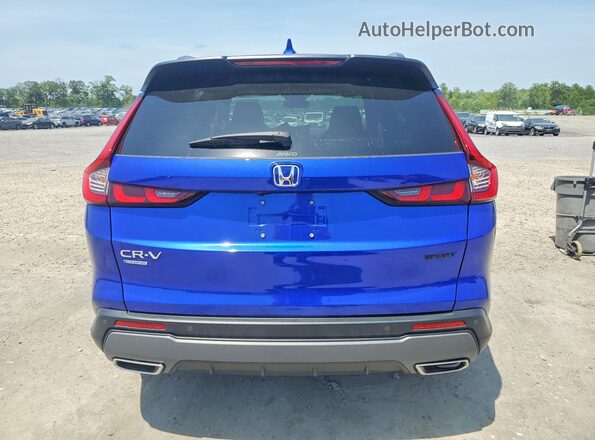 7FARS6H80SE079452 2025 HONDA CR-V Blue VIN კოდის სტიკერის ხედი