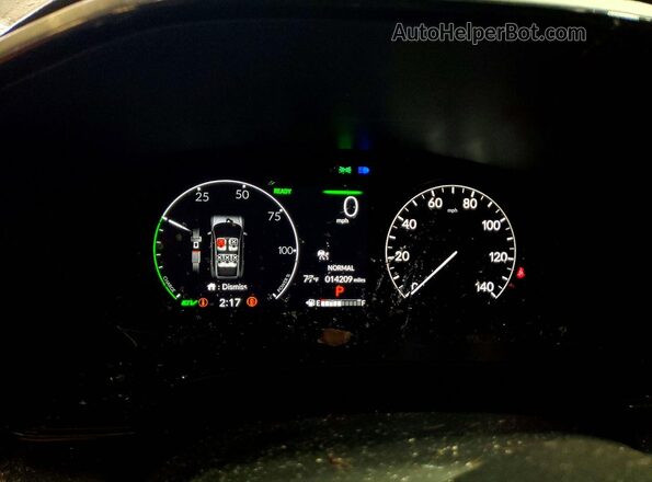 7FARS6H80SE102728 2025 HONDA CR-V Gray Instrument cluster view