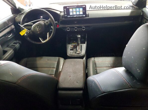 7FARS6H80SE102728 2025 HONDA CR-V Gray Dashboard view