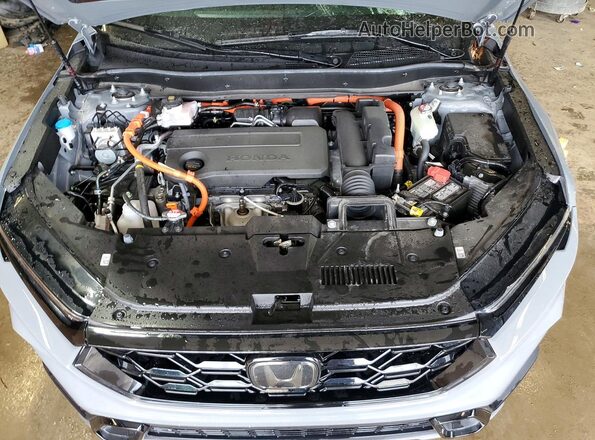 7FARS6H80SE102728 2025 HONDA CR-V Gray Engine compartment view