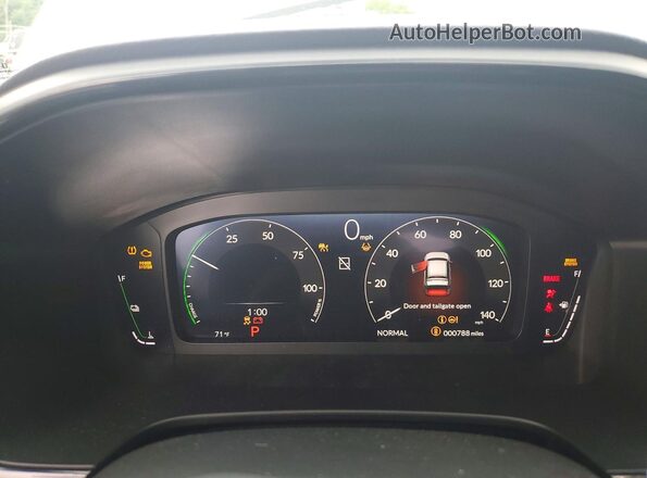 7FARS6H80TE126934 2026 HONDA CR-V White Vista del cuadro de instrumentos
