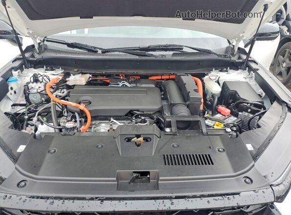7FARS6H80TE126934 2026 HONDA CR-V White Vista del compartimento del motor