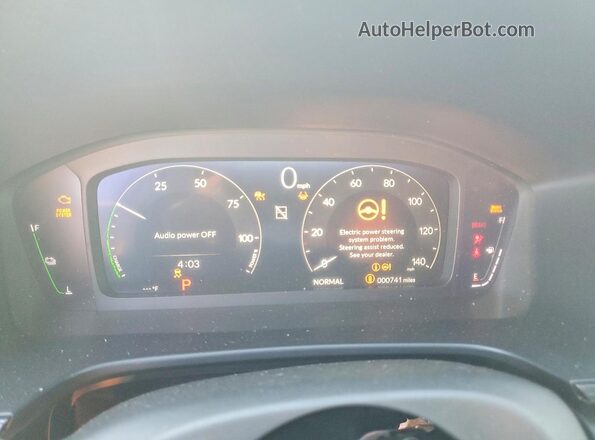 7FARS6H80TE127002 2026 HONDA CR-V Gray Instrument cluster view