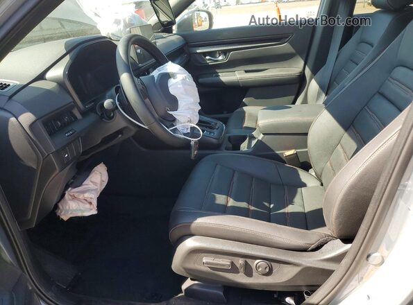 7FARS6H80TE127002 2026 HONDA CR-V Gray Front interior view