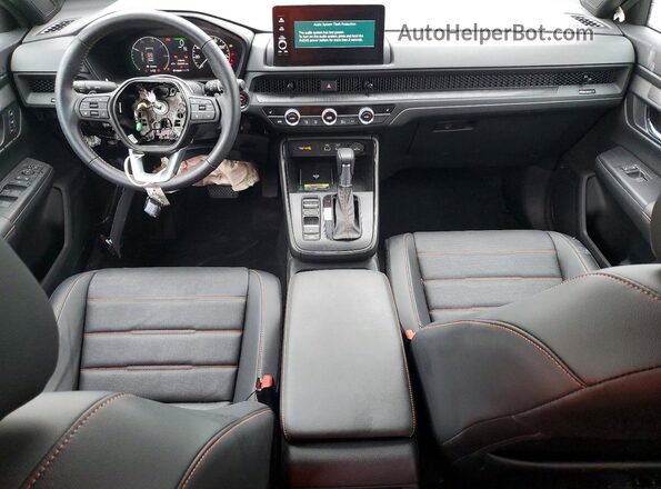 7FARS6H82SE034321 2025 HONDA CR-V Серебряный Вид панели приборов