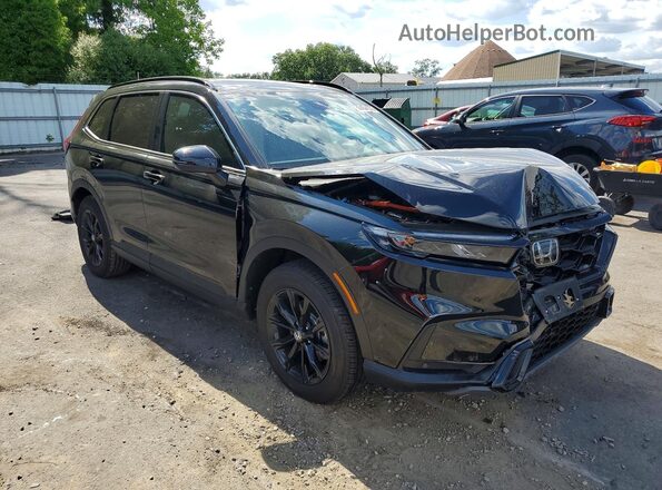 7FARS6H82SE078528 2025 HONDA CR-V Black Передня права чверть