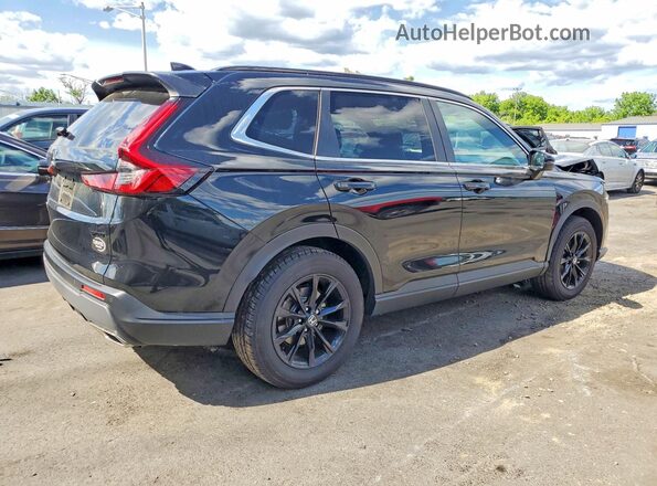 7FARS6H82SE078528 2025 HONDA CR-V Black Задня права чверть