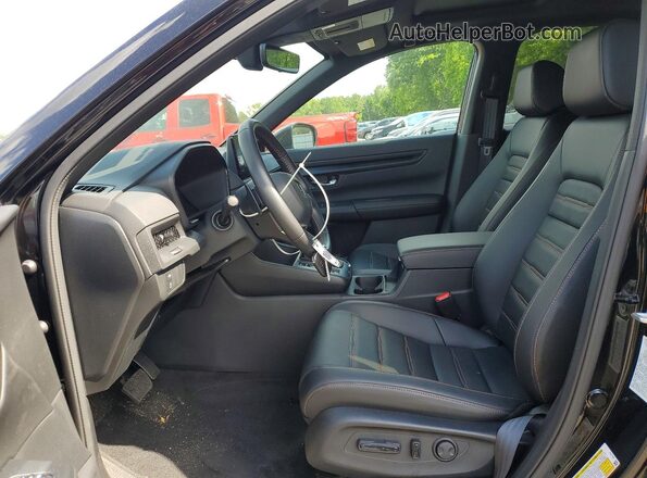 7FARS6H82SE078528 2025 HONDA CR-V Black Вид салону спереду