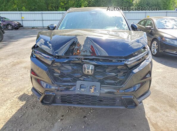 7FARS6H82SE078528 2025 HONDA CR-V Black Вид спереду