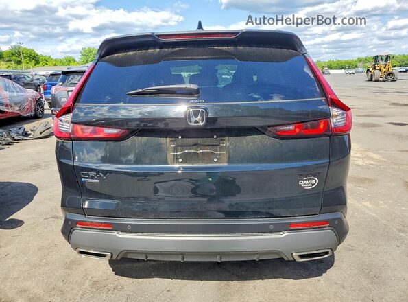 7FARS6H82SE078528 2025 HONDA CR-V Black Вид ззаду