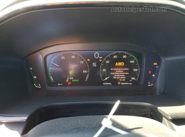 7FARS6H82TE120293 2026 HONDA CR-V Черный Вид щитка приборов