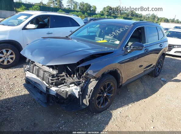 7FARS6H83RE060842 2024 HONDA CR-V Gray Передня ліва чверть