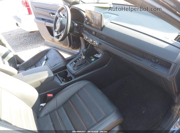 7FARS6H83RE060842 2024 HONDA CR-V Gray Вид салону спереду