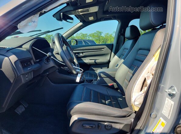 7FARS6H83SE010562 2025 HONDA CR-V Gray Widok wnętrza z przodu