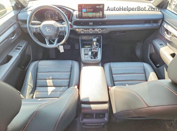 7FARS6H83SE010562 2025 HONDA CR-V Gray Widok deski rozdzielczej