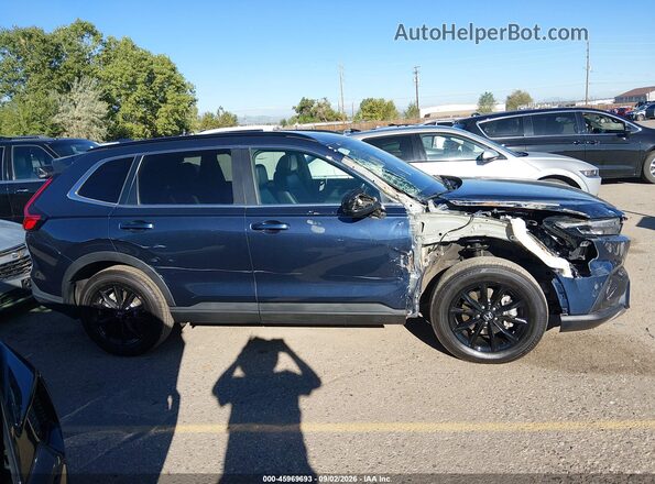 7FARS6H83SE019584 2025 HONDA CR-V Navy Rear interior view