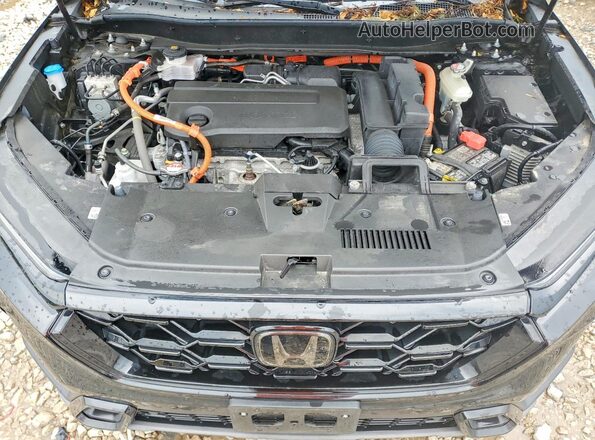 7FARS6H83SE040810 2025 HONDA CR-V Black Շարժիչի բաժամունքի տեսք