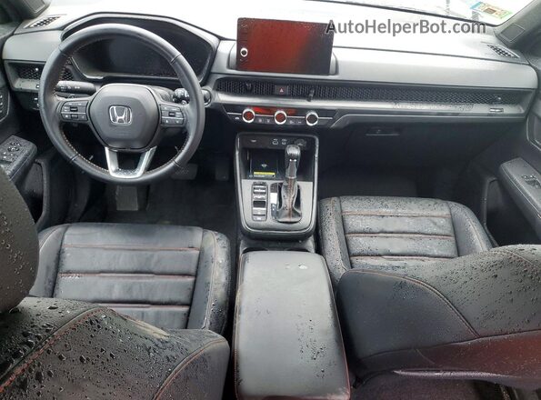 7FARS6H83SE040810 2025 HONDA CR-V Black Առջևի վահանակի տեսք
