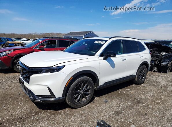 7FARS6H83SE100942 2025 HONDA CR-V Белый Задняя левая четверть