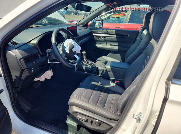 7FARS6H83SE100942 2025 HONDA CR-V Белый Вид салона спереди
