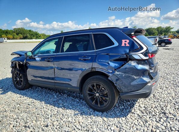 7FARS6H84RE010502 2024 HONDA CR-V Синий Задняя левая четверть