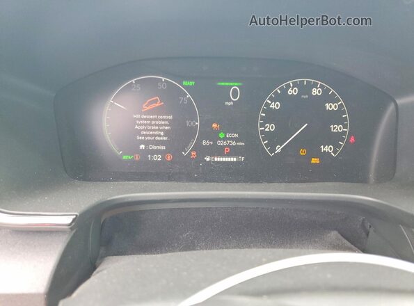 7FARS6H84RE024030 2024 HONDA CR-V Black Instrument cluster view