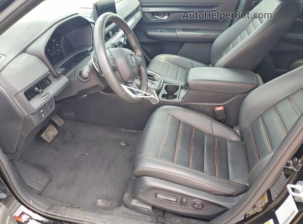 7FARS6H84RE024030 2024 HONDA CR-V Black Front interior view