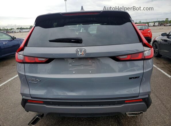 7FARS6H84RE074247 2024 HONDA CR-V Серый Вид сзади