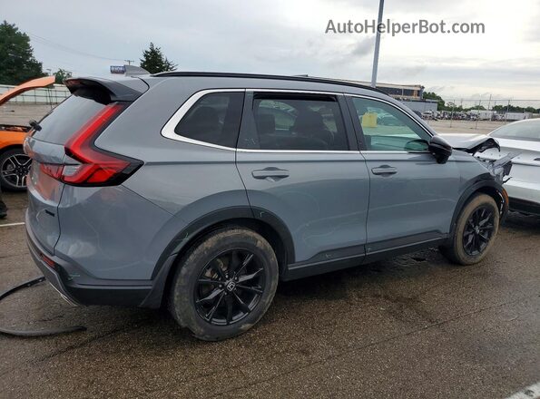 7FARS6H84RE074247 2024 HONDA CR-V Серый Задняя правая четверть