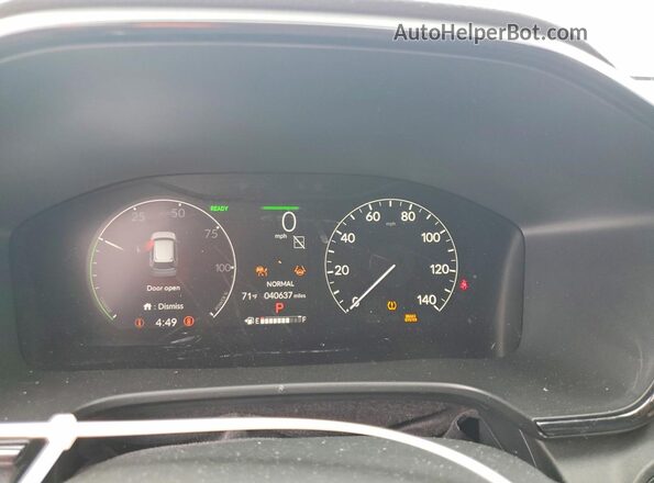 7FARS6H84RE074247 2024 HONDA CR-V Серый Вид щитка приборов