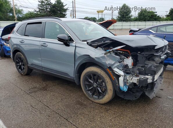 7FARS6H84RE074247 2024 HONDA CR-V Серый Передняя правая четверть