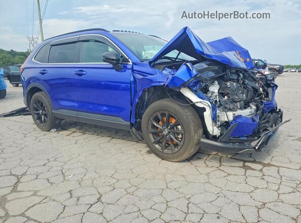 7FARS6H84SE024941 2025 HONDA CR-V Blue Передня права чверть