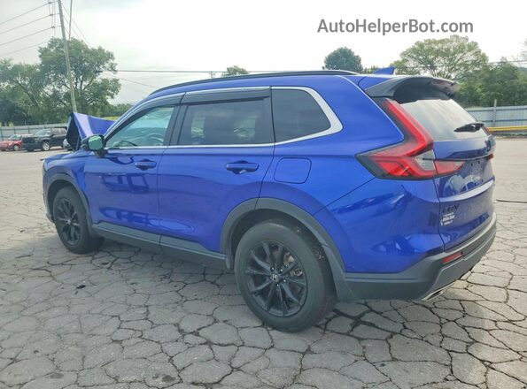 7FARS6H84SE024941 2025 HONDA CR-V Blue Задня ліва чверть