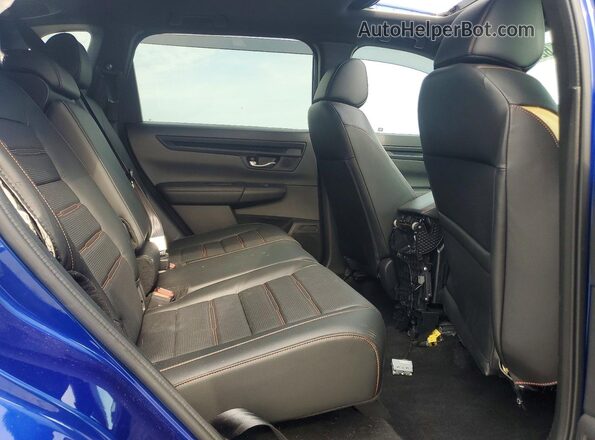 7FARS6H84SE024941 2025 HONDA CR-V Blue Вид задньої частини салону