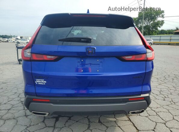 7FARS6H84SE024941 2025 HONDA CR-V Blue Вид ззаду