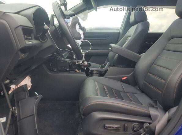 7FARS6H84SE024941 2025 HONDA CR-V Blue Вид салону спереду