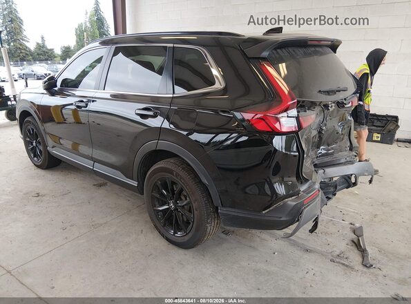 7FARS6H84SE050360 2025 HONDA CR-V Black Tył lewy